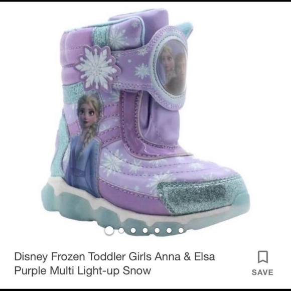 Disney frozen Toddler Anna & Elsa winter boots